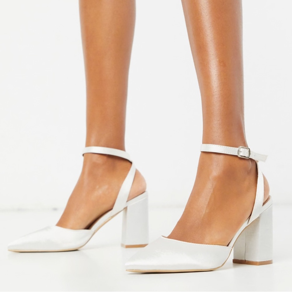 The Neima Bridal Block Heels
